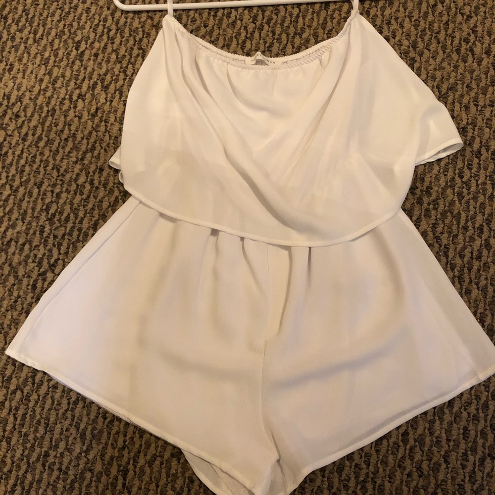 Honey Punch white romper